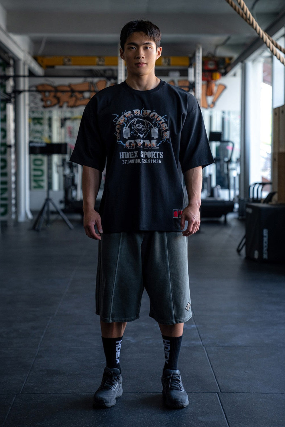 HDEX Power House Giant Short Sleeve Black