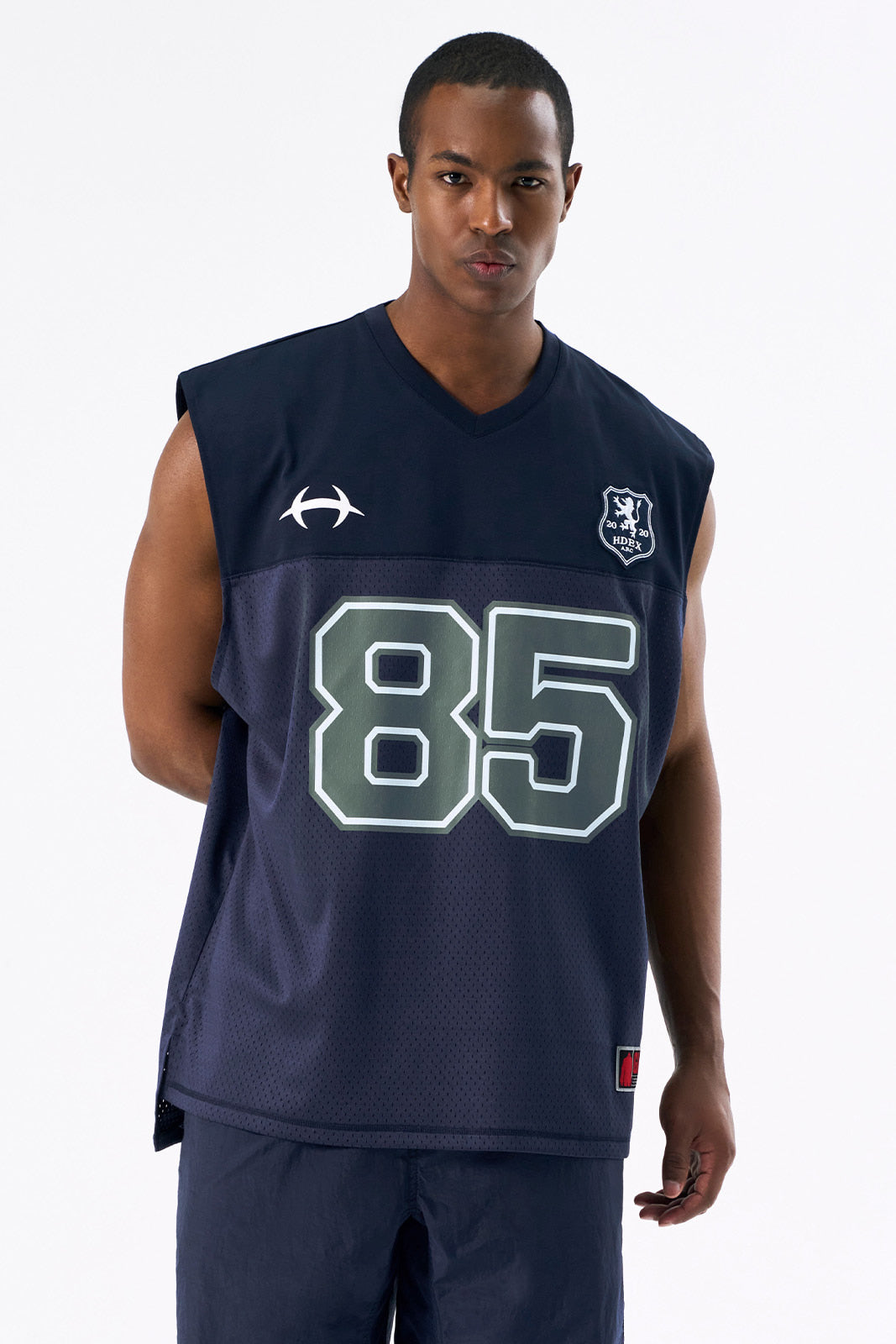 HDEX Mesh Football Sleeveless Navy