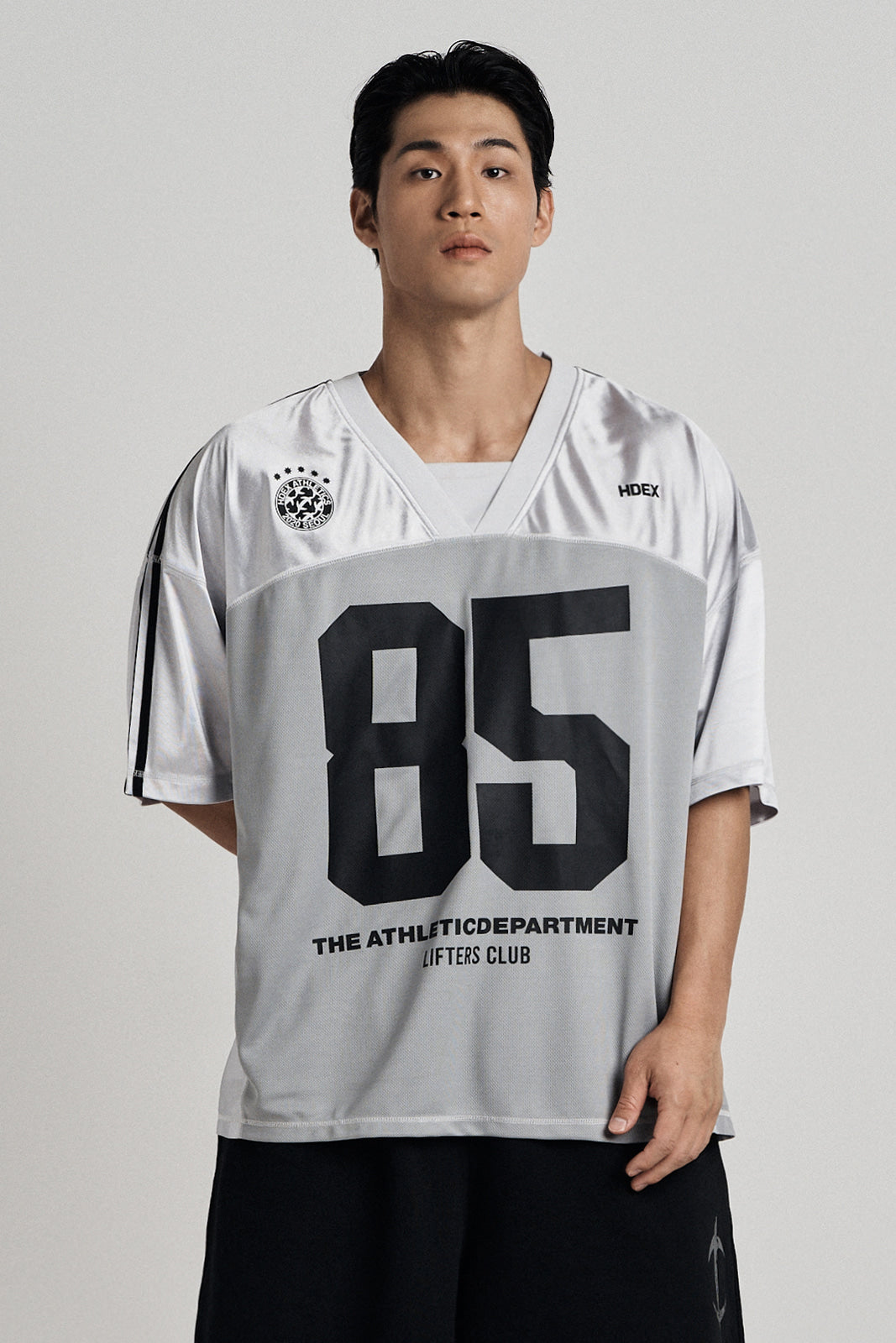 HDEX Mixed Mesh Lifters Short Sleeve Silver