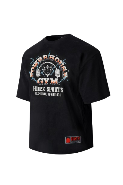 HDEX Power House Giant Short Sleeve Black