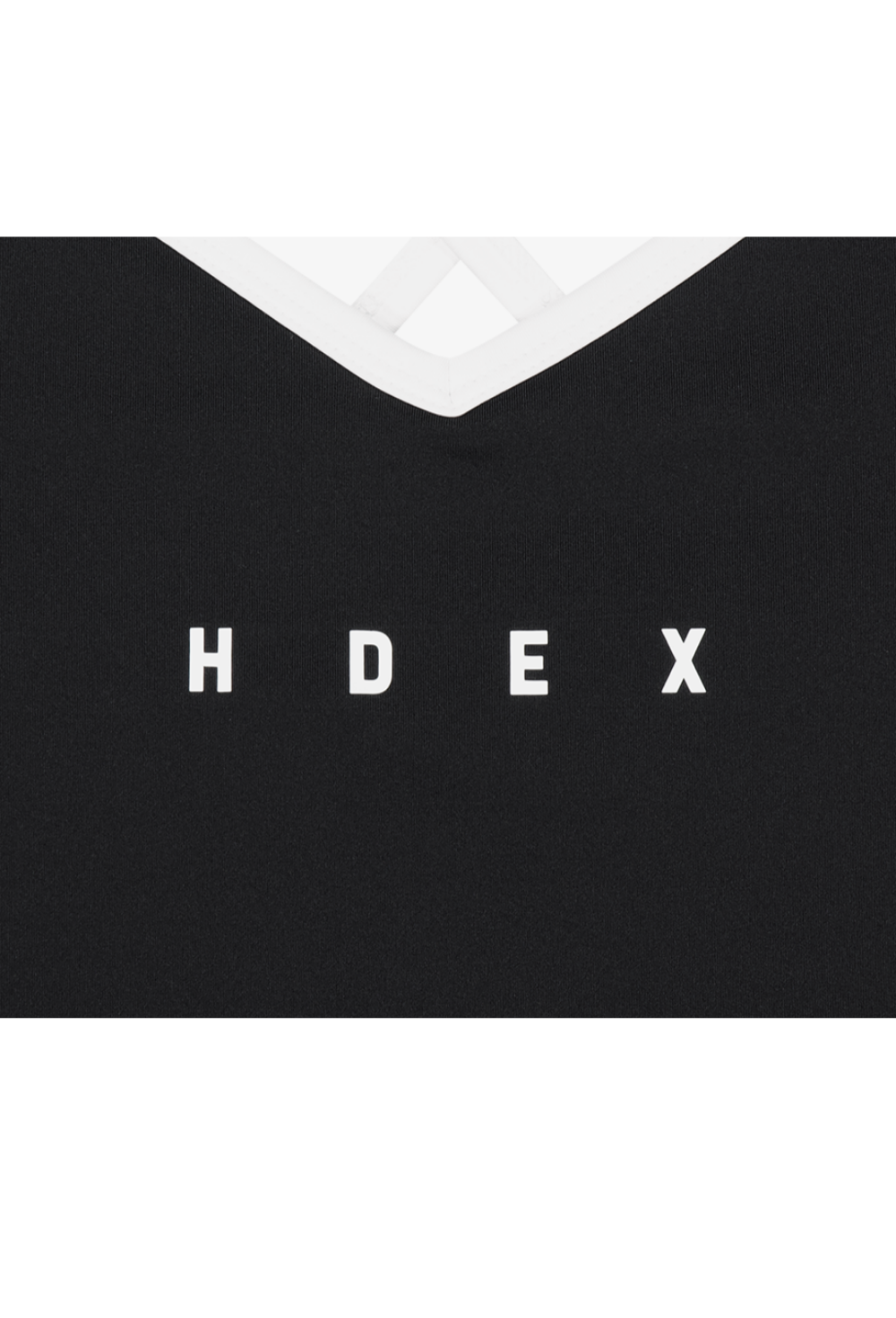 HDEX Baju Korea Olahraga Light Support Daily Crop Bra Top Black Wanita Fitness