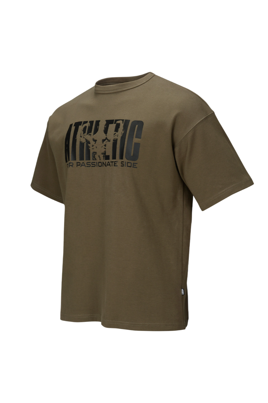 HDEX Athletic Over Fit Short Sleeve Khaki