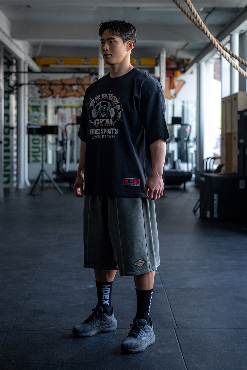 HDEX Power House Giant Short Sleeve Black