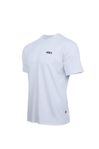 HDEX Main Back Logo Muscle Fit Sleeve T-Shirt Black
