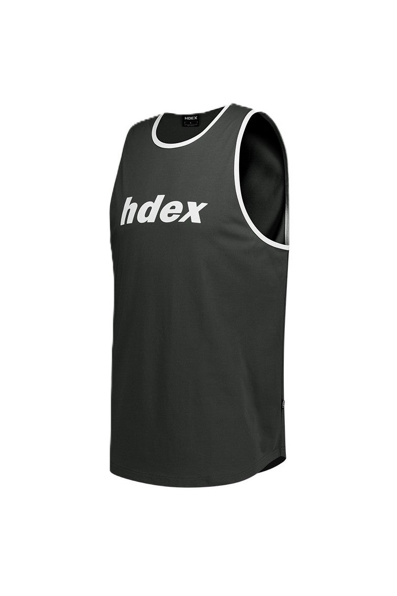 HDEX Classic Logo Contrast Sleeveless Red