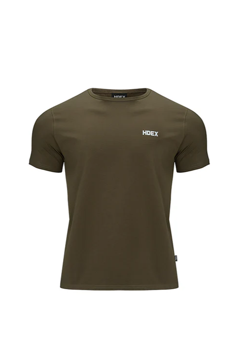 HDEX Main Small Logo Air Muscle Fit Short Sleeve Black
