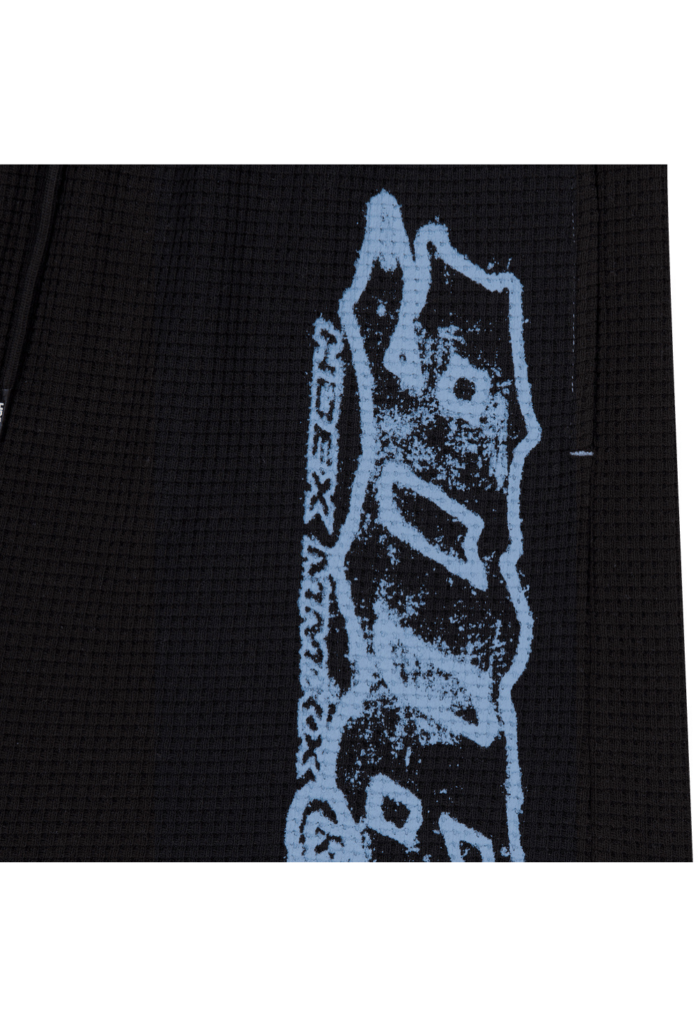 HDEX Celana Korea Olahraga Clear 916 Waffle Shorts Black Pria Fitness