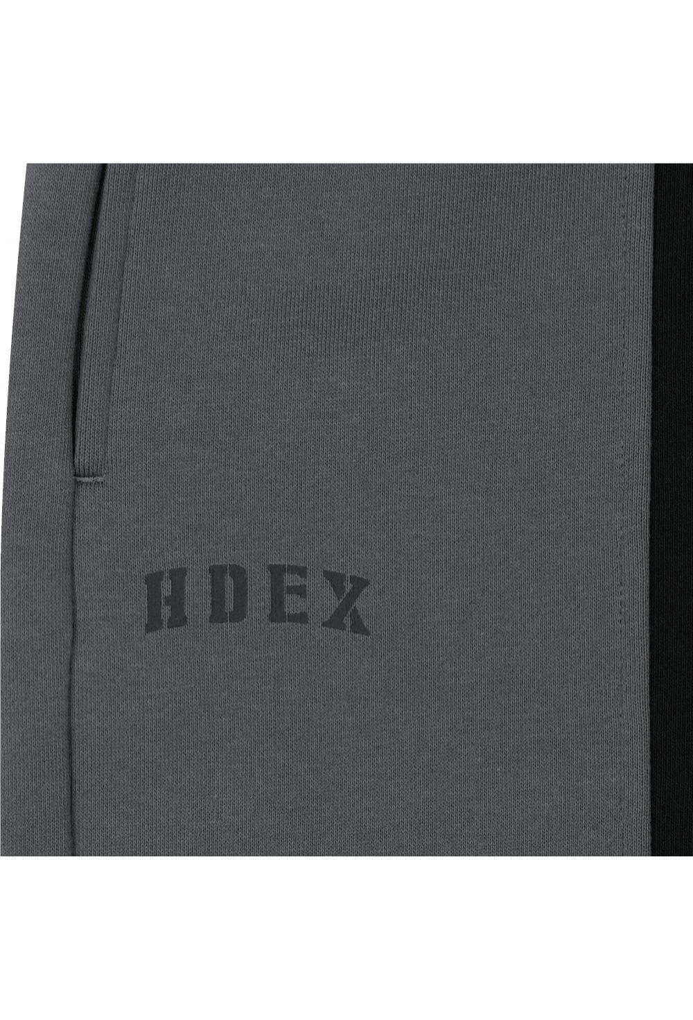 HDEX Celana Korea Olahraga Lift Damage Block Sweat Shorts Black Pria Fitness
