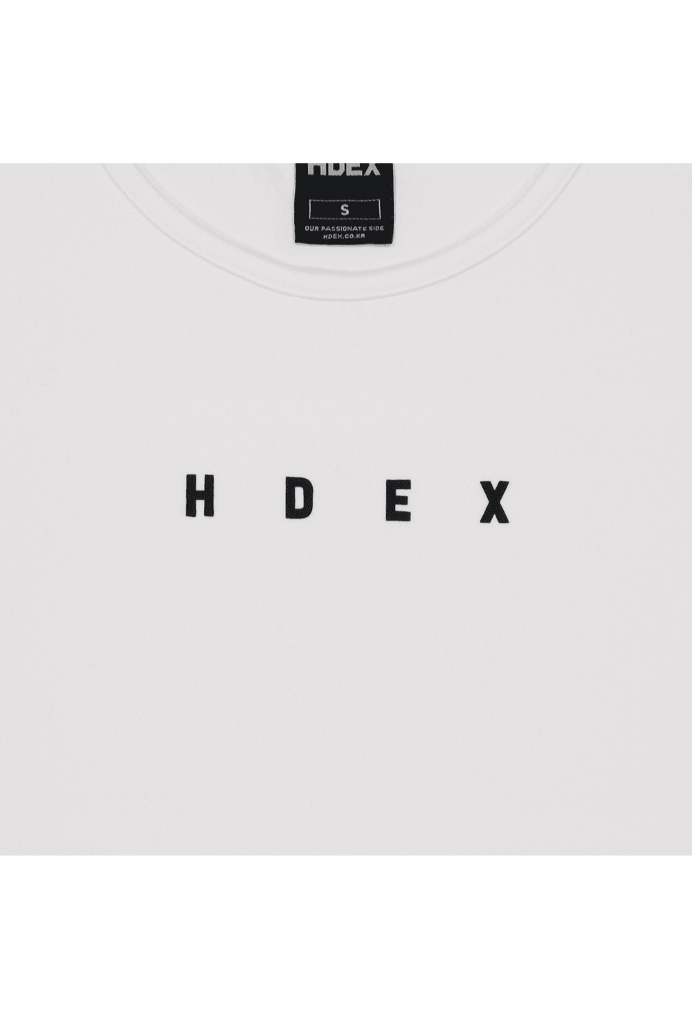HDEX Baju Korea Olahraga Active Maund Slim Fit Short Sleeve White Wanita Fitness
