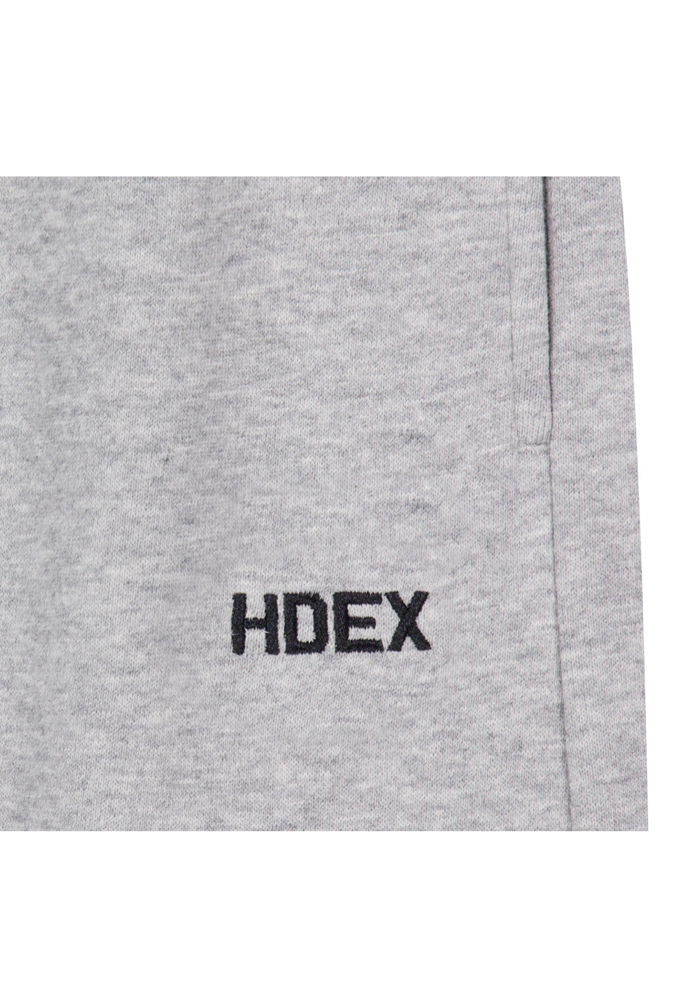 HDEX Celana Korea Olahraga EZ Cargo Bermuda Sweat Shorts Melange Gray Pria Fitness