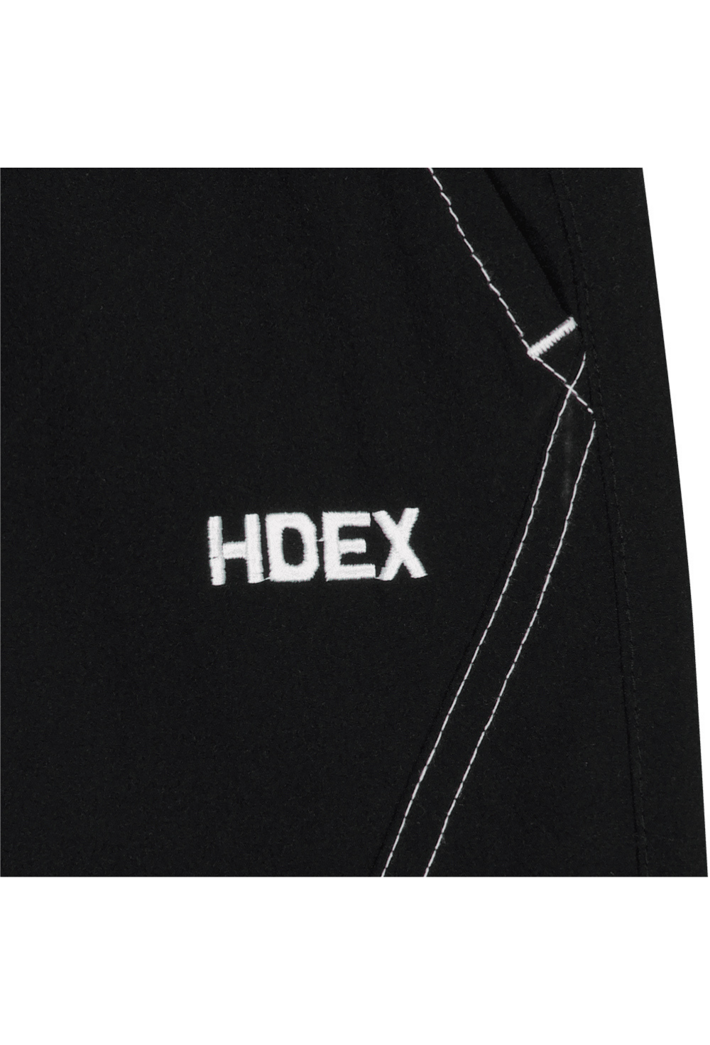 HDEX Celana Korea Olahraga Stitch Curved Nylon Span Pants W Black Wanita Fitness