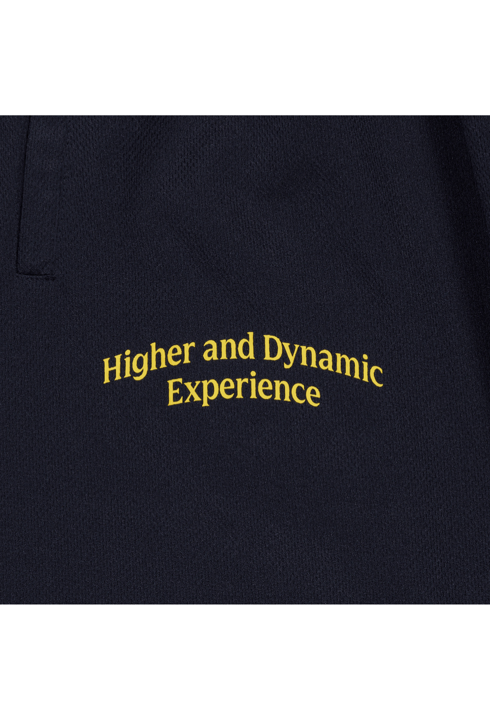 HDEX Celana Korea Olahraga Crown Giant Fit Mesh Wide Pants Navy Pria Fitness