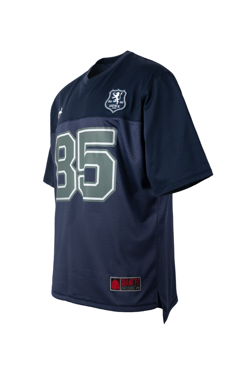 HDEX Rugby Jersey Mesh Short Sleeve Black