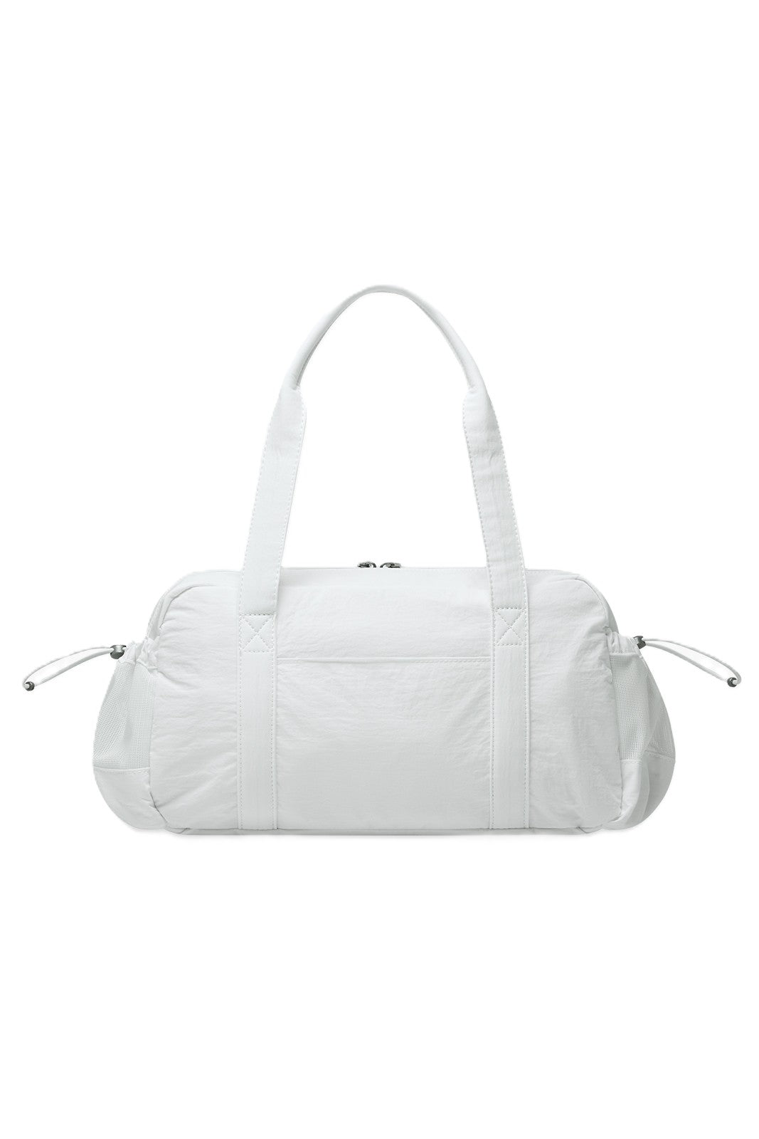HDEX Glossy Pouch Duffle Bag White