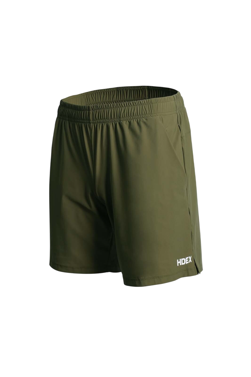 HDEX Main Logo Active Shorts Red