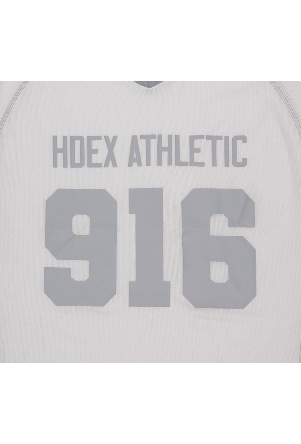 HDEX Baju Korea Olahraga 916 Giant Fit Mesh Short Sleeve White Pria Fitness