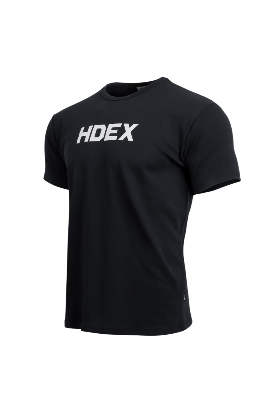 HDEX Main Logo Muscle Fit Sleeve T-Shirt Khaki