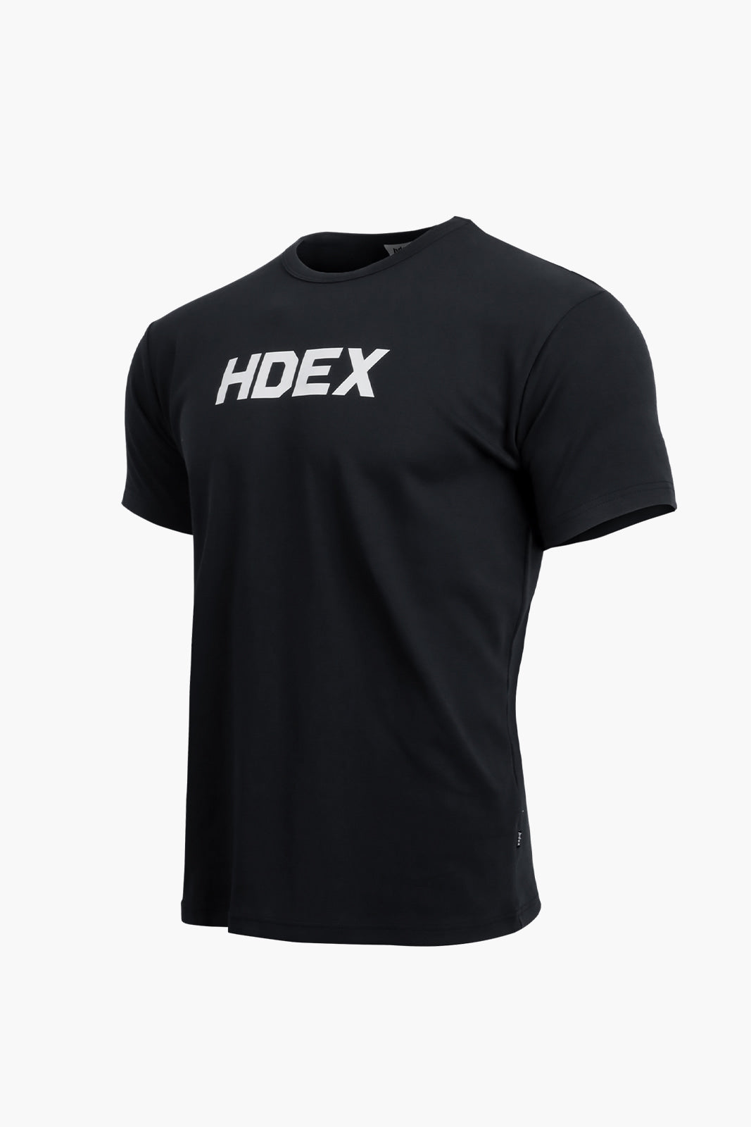 HDEX Main Logo Muscle Fit Sleeve T-Shirt White Navy