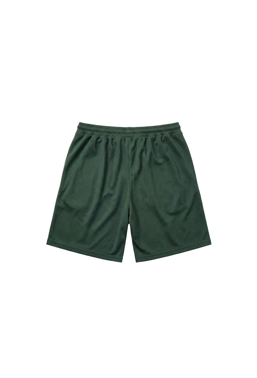 HDEX Celana Korea Olahraga Classic Pintuck Mesh Shorts Green Pria Fitness
