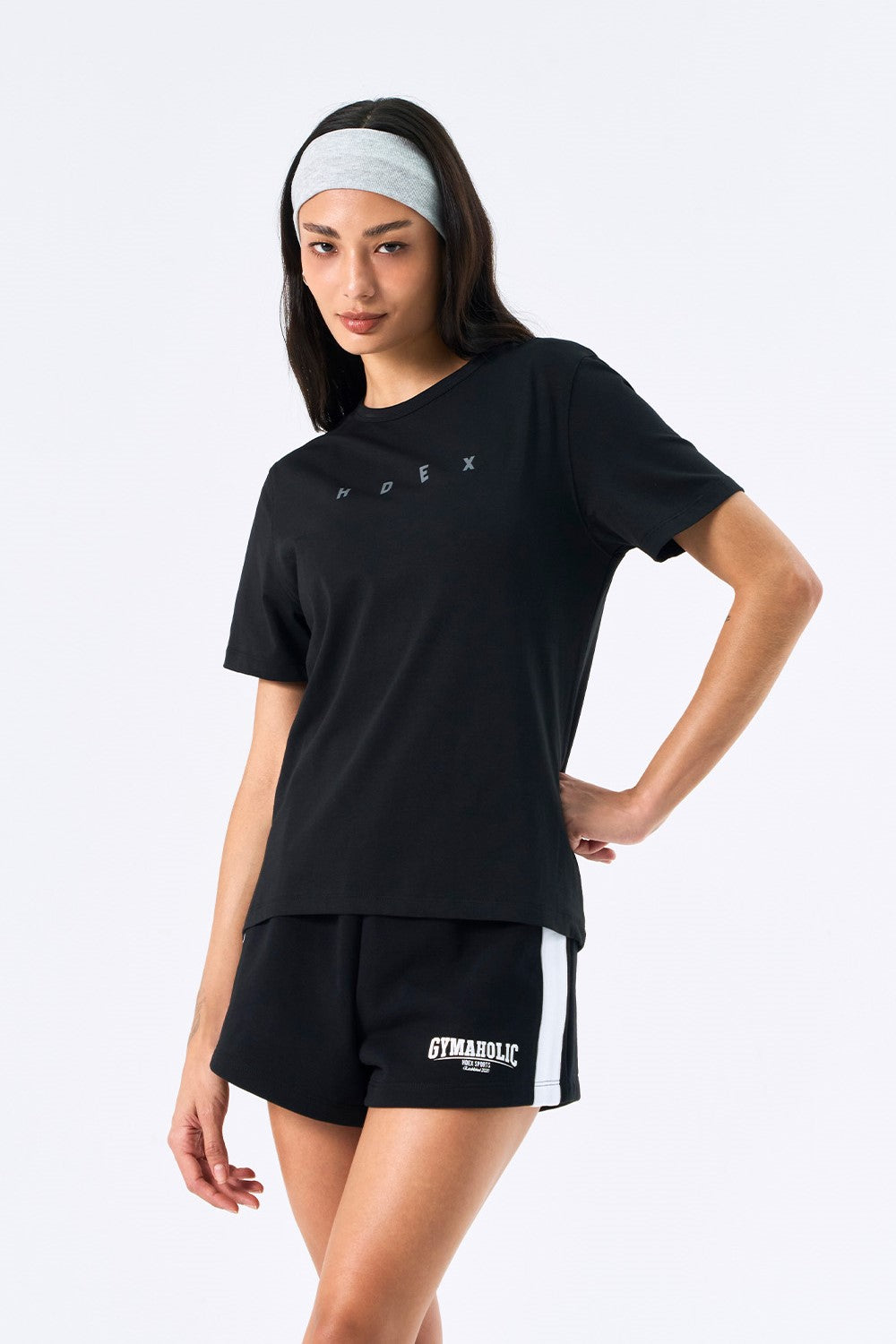 HDEX Womens Mond Standard Fit Short Sleeve Black