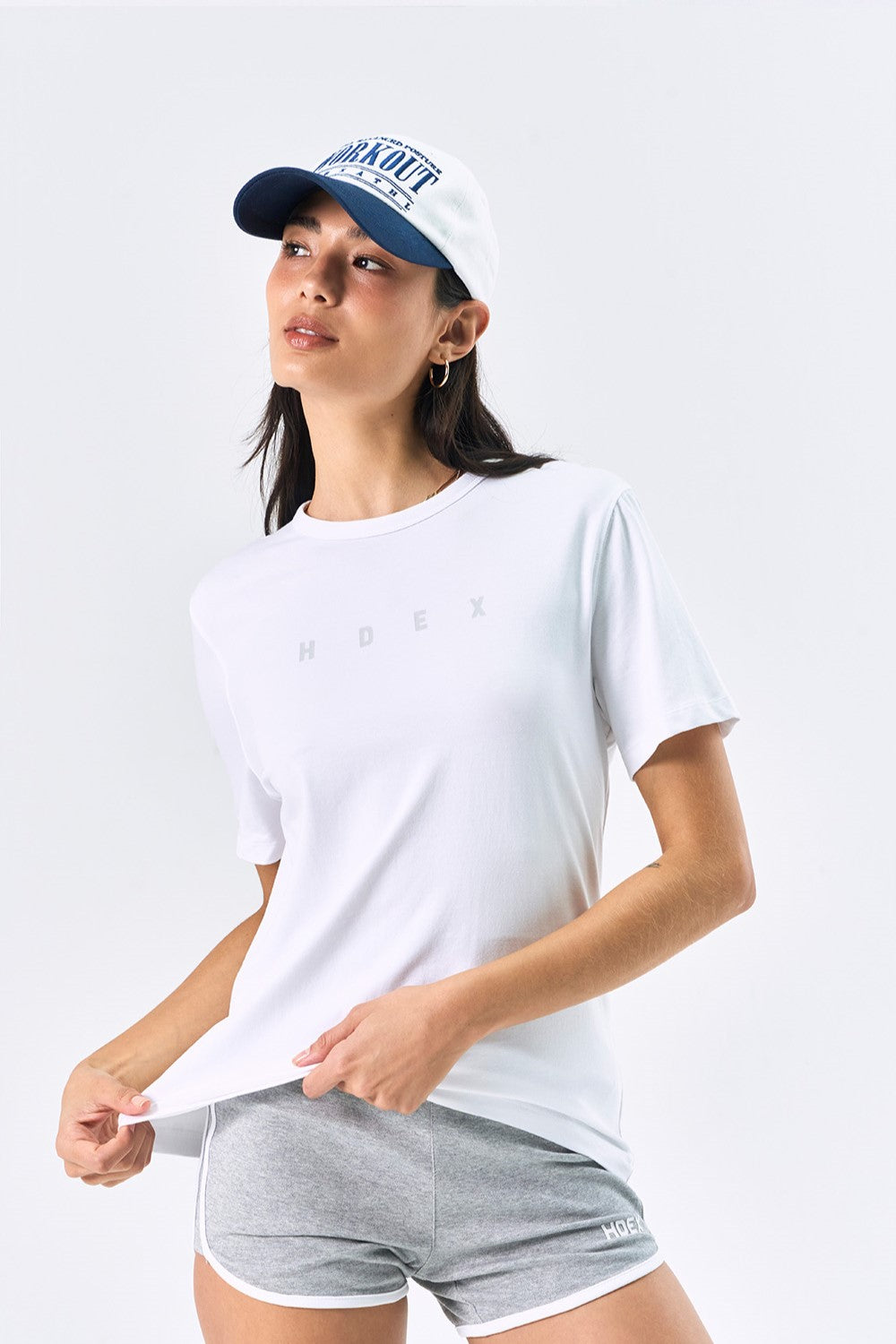 HDEX Womens Mond Standard Fit Short Sleeve White