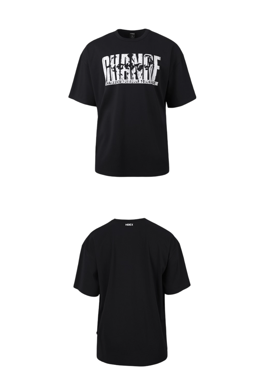 HDEX Change Over Fit Short Sleeve Black