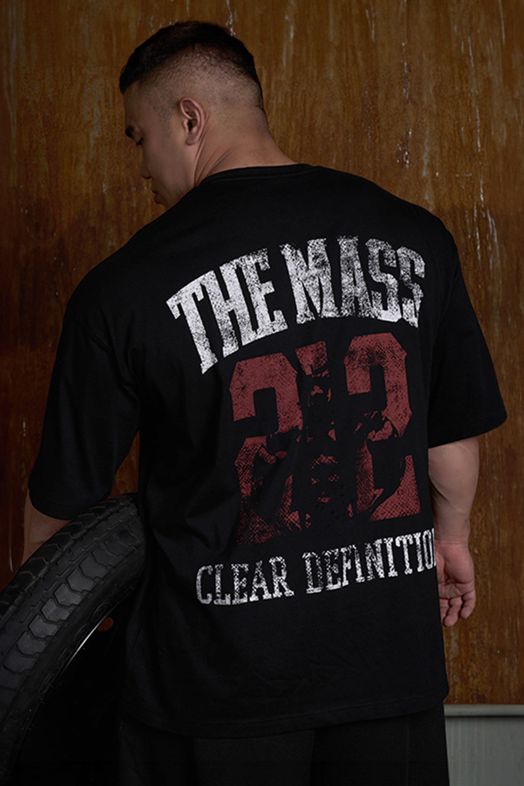 HDEX The Mass 212 Giant Fit Print Short Sleeve Black
