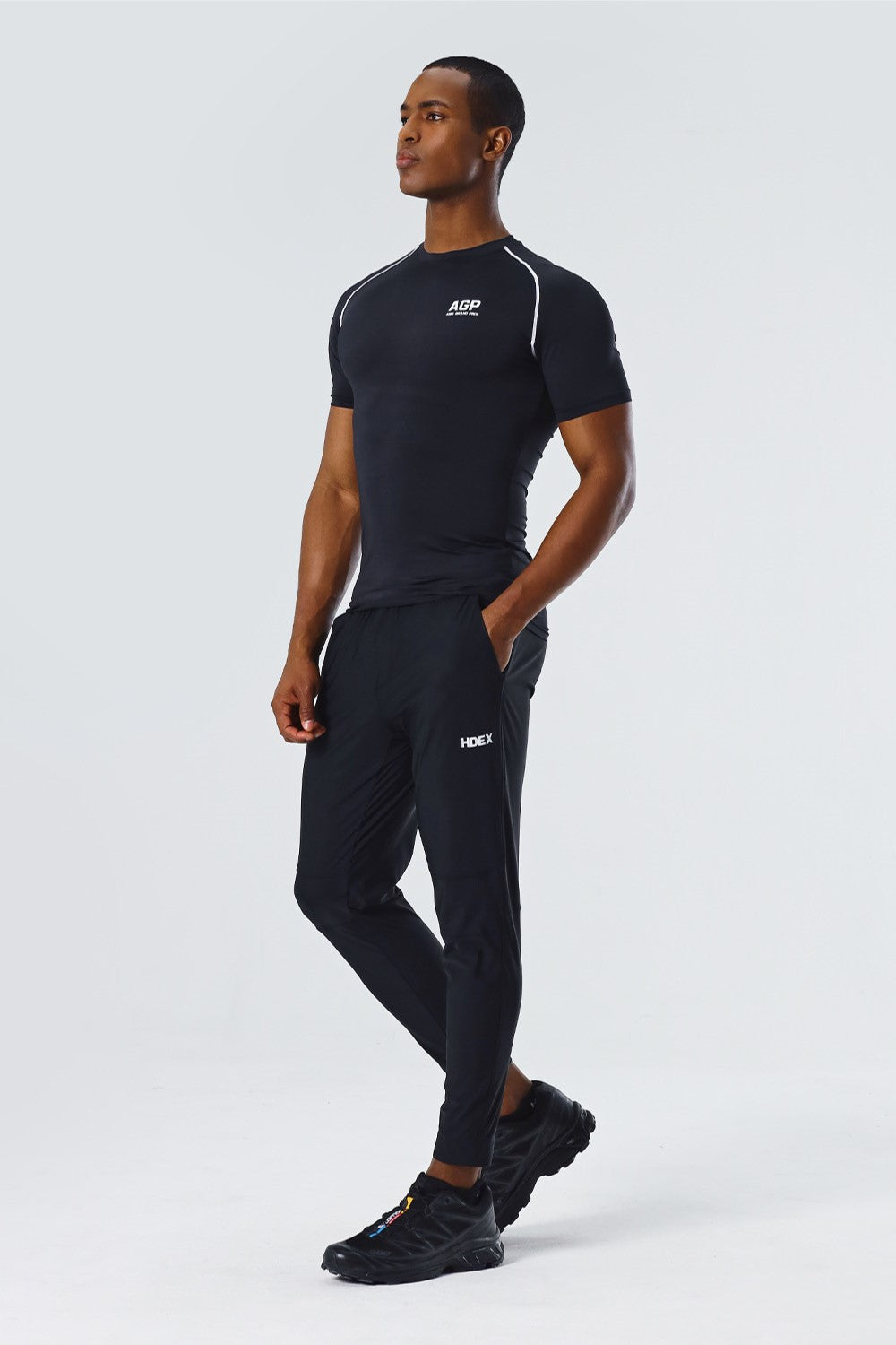 HDEX Main Logo Active Pants Black