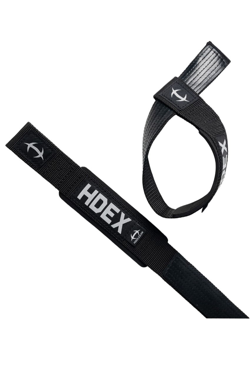 HDEX Gym Lifting Strap (Black)