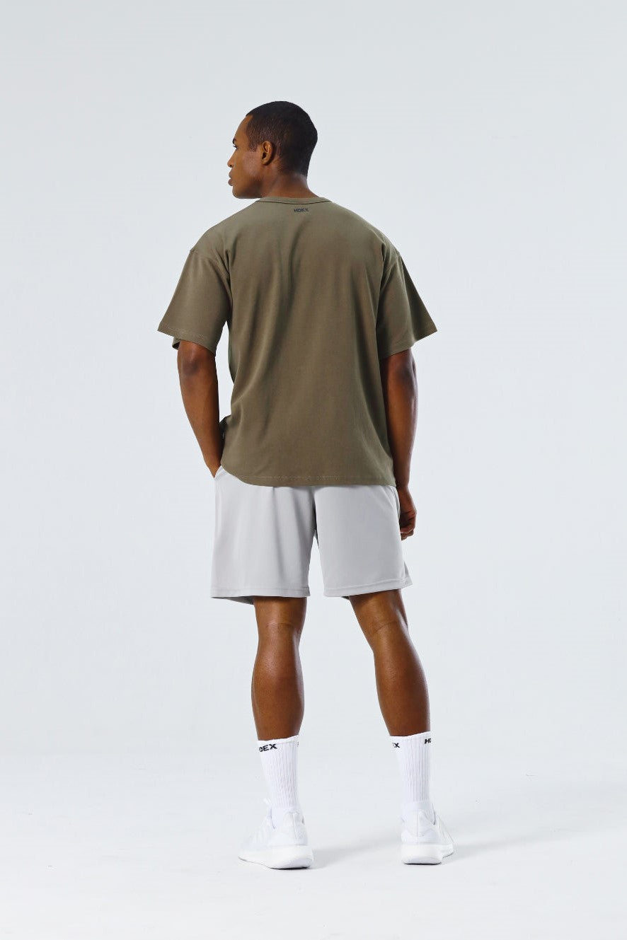 HDEX Athletic Over Fit Short Sleeve Khaki