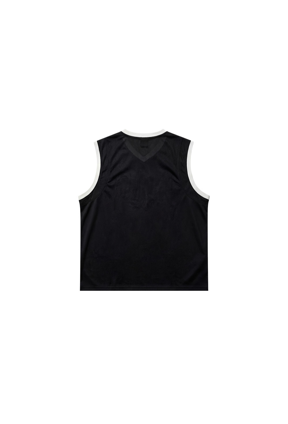 HDEX Baju Korea Olahraga Box Layer Mesh Sleeveless Black Pria Fitness