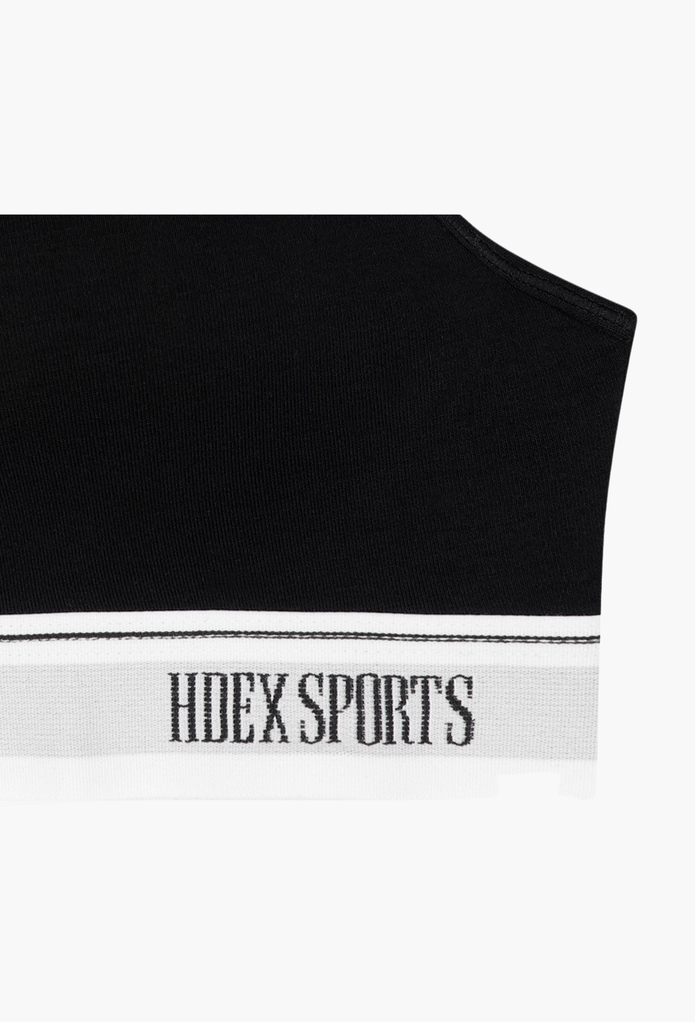 HDEX Pakaian Dalam Korea Olahraga Comfort Banding Bra Black