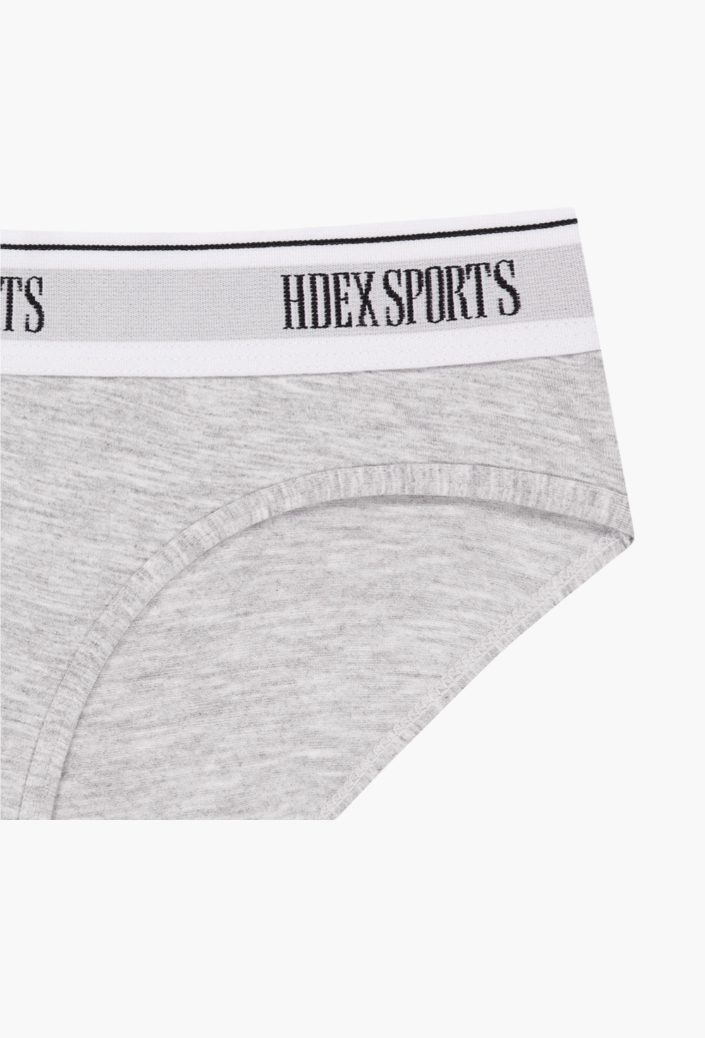 HDEX Celana Dalam Korea Olahraga Comfort Banding Panties Melange Gray