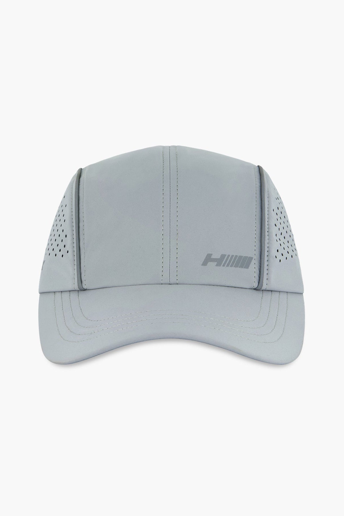 HDEX Topi Korea Olahraga Assist Air Mesh Cap Light Gray Pria Wanita Fitness
