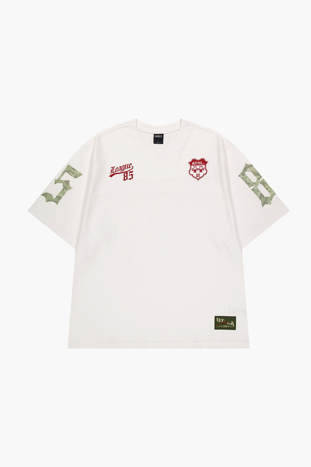HDEX Camo Rugby Over Fit Short Sleeve Black