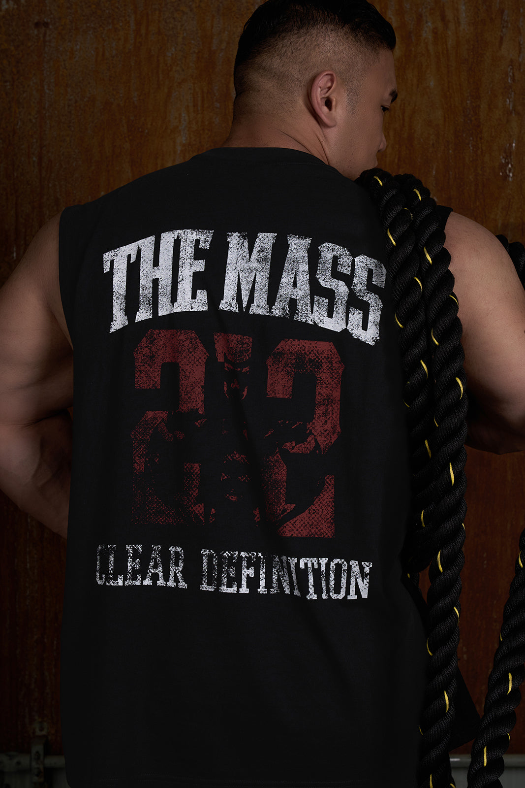 HDEX The Mass 212 Giant Fit Print Sleeveless Black