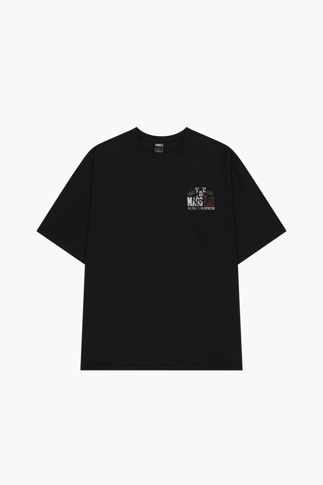 HDEX The Mass 212 Giant Fit Short Sleeve Black