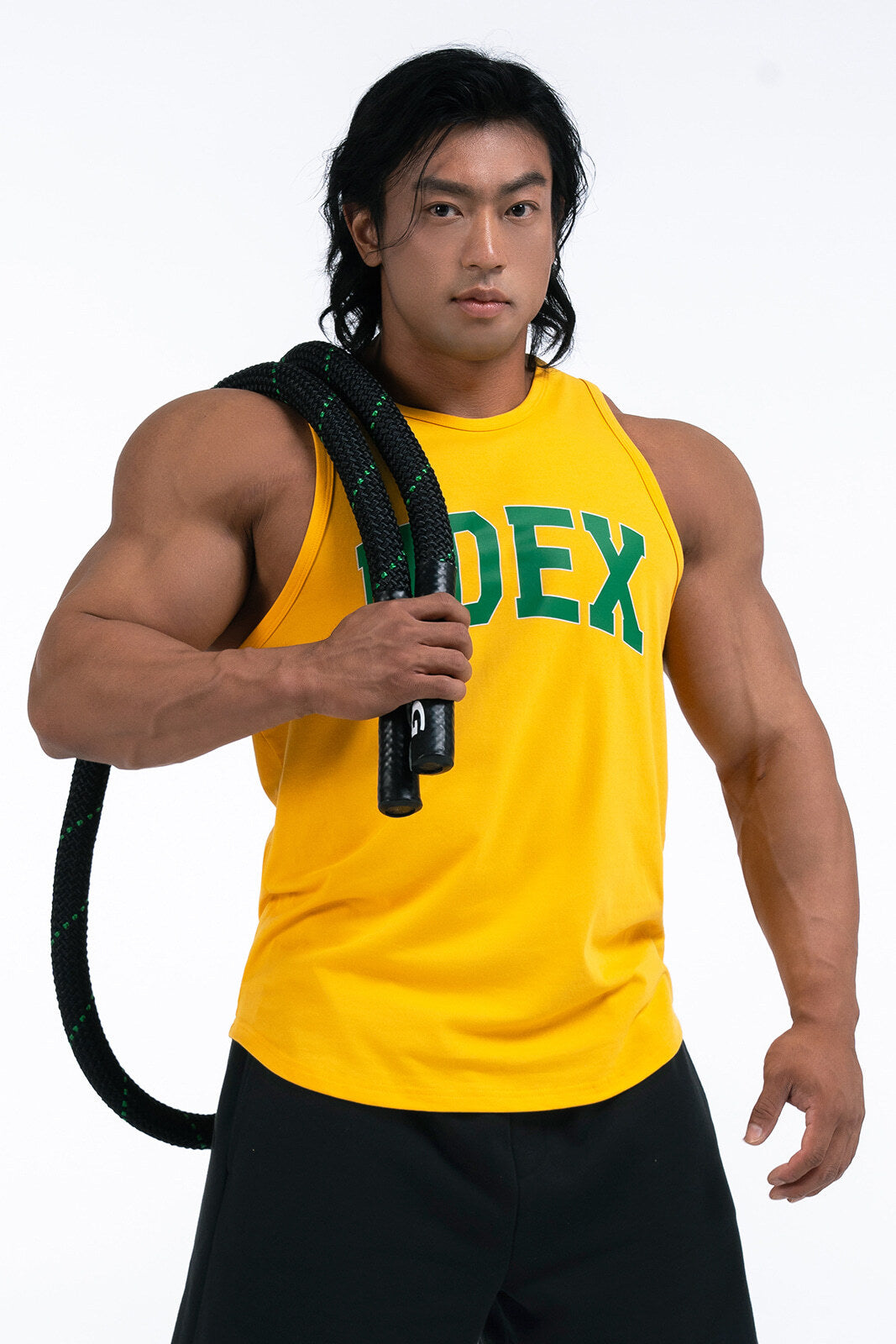 HDEX Arch Logo Sleeveless Shirt Yellow