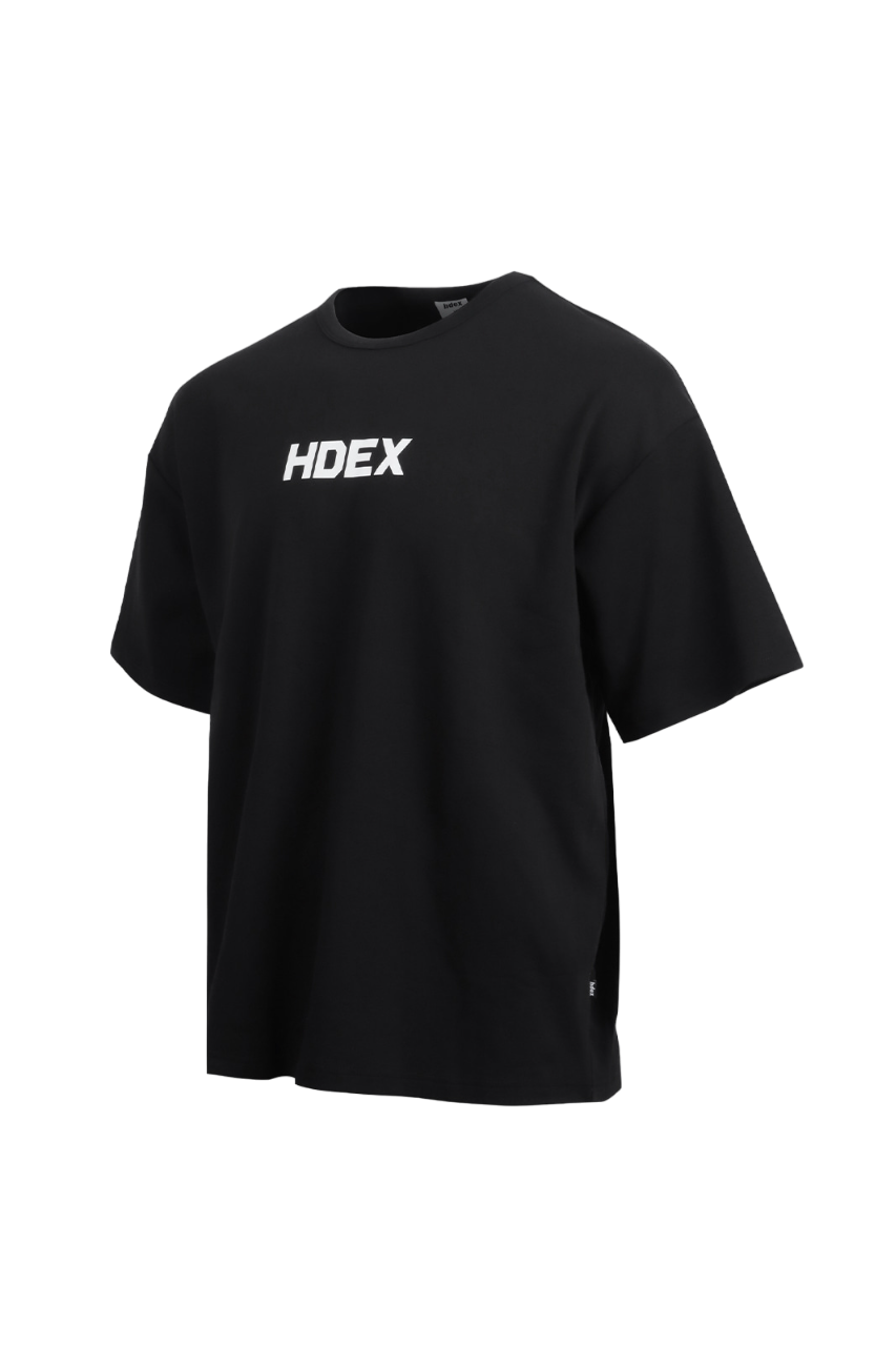 HDEX Main Logo Over Fit Sleeve T-Shirt White