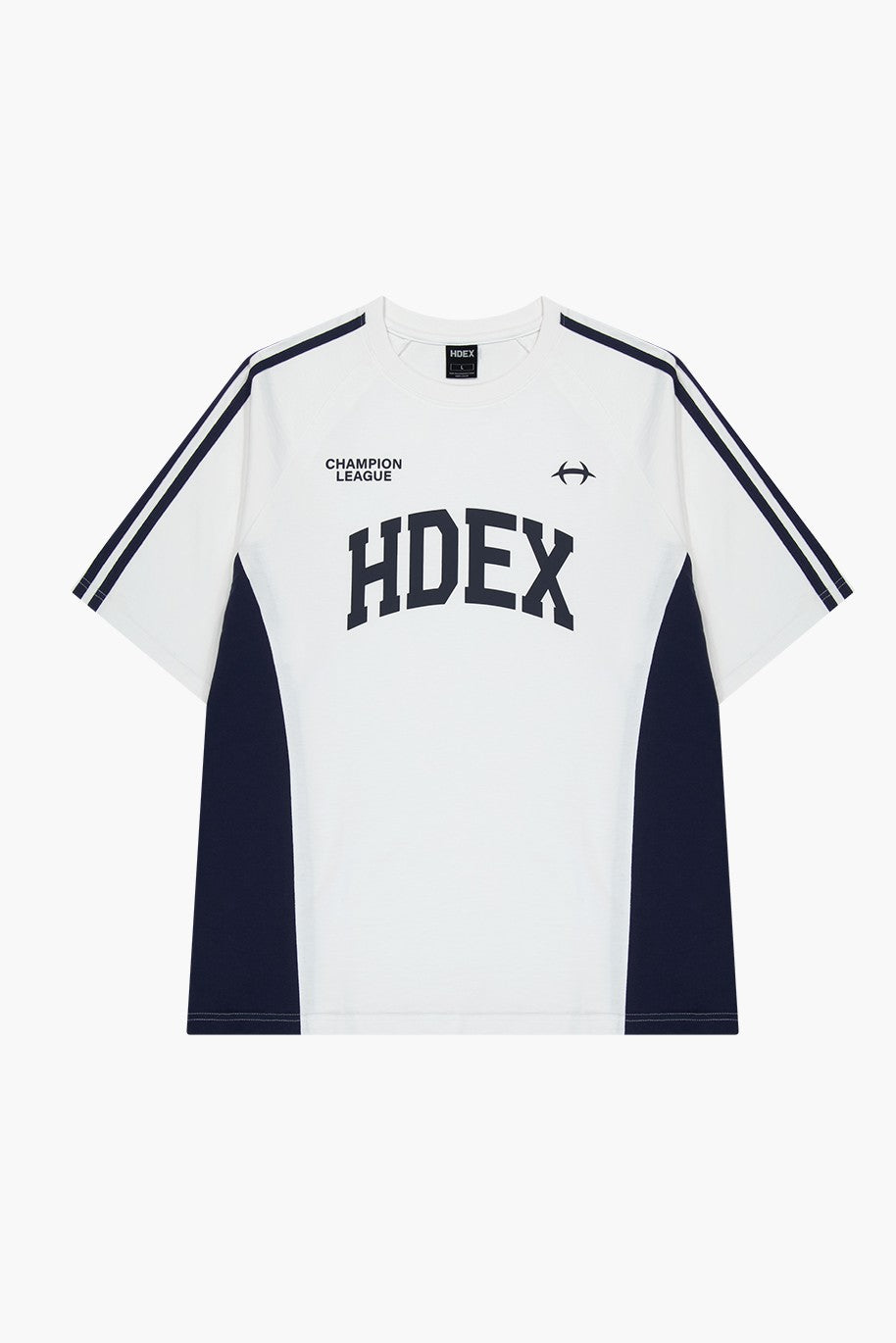 HDEX Side Color Block Short Sleeve Khaki