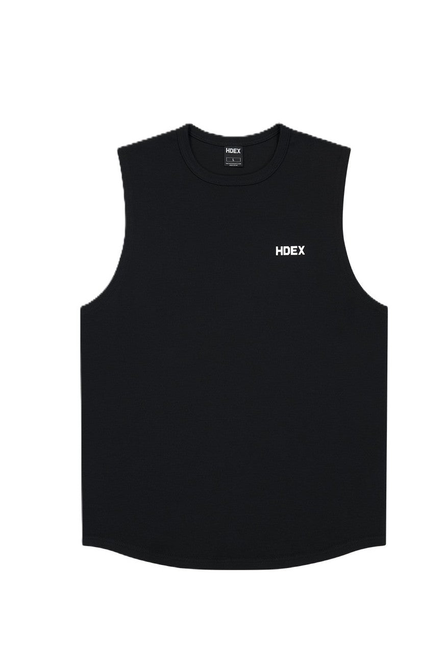 HDEX Main Small Logo Sleeveless White