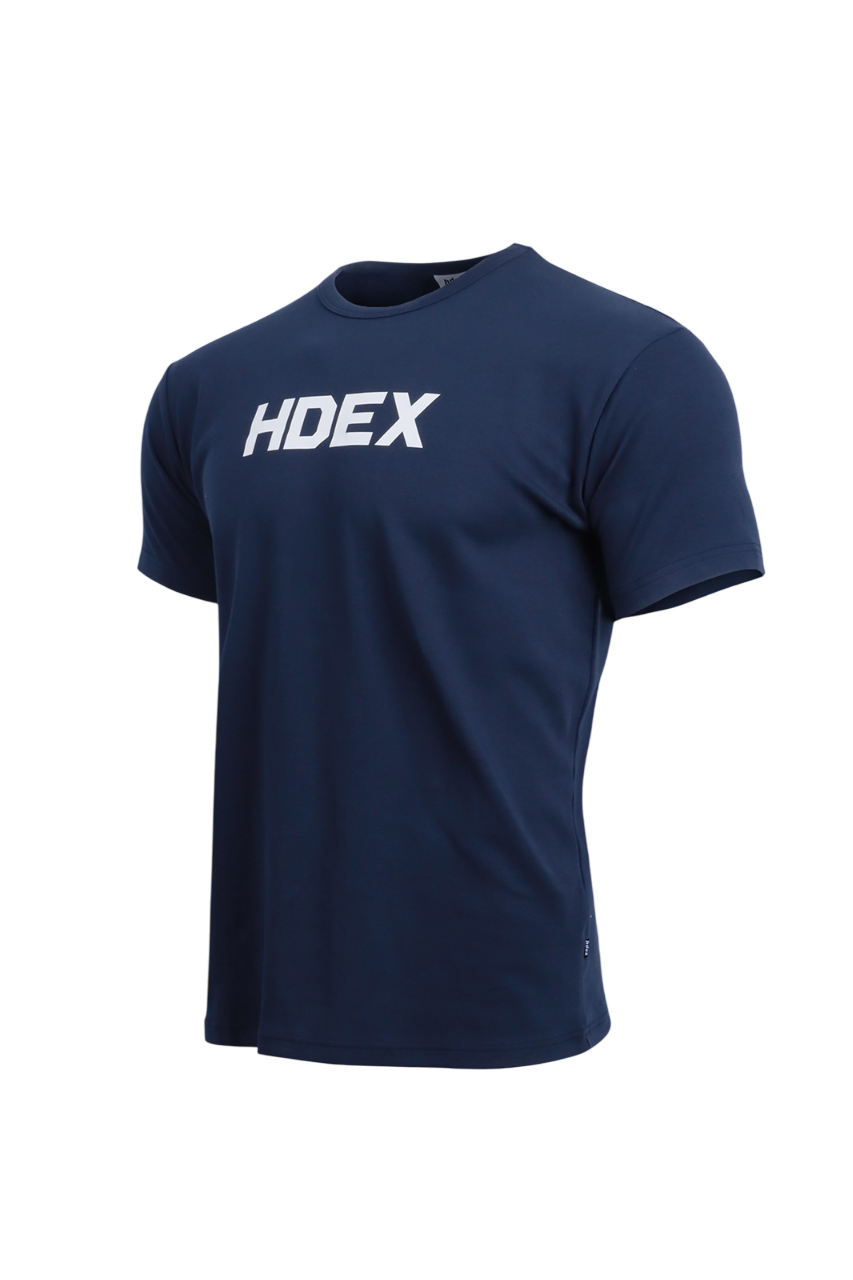 HDEX Main Logo Muscle Fit Sleeve T-Shirt Khaki
