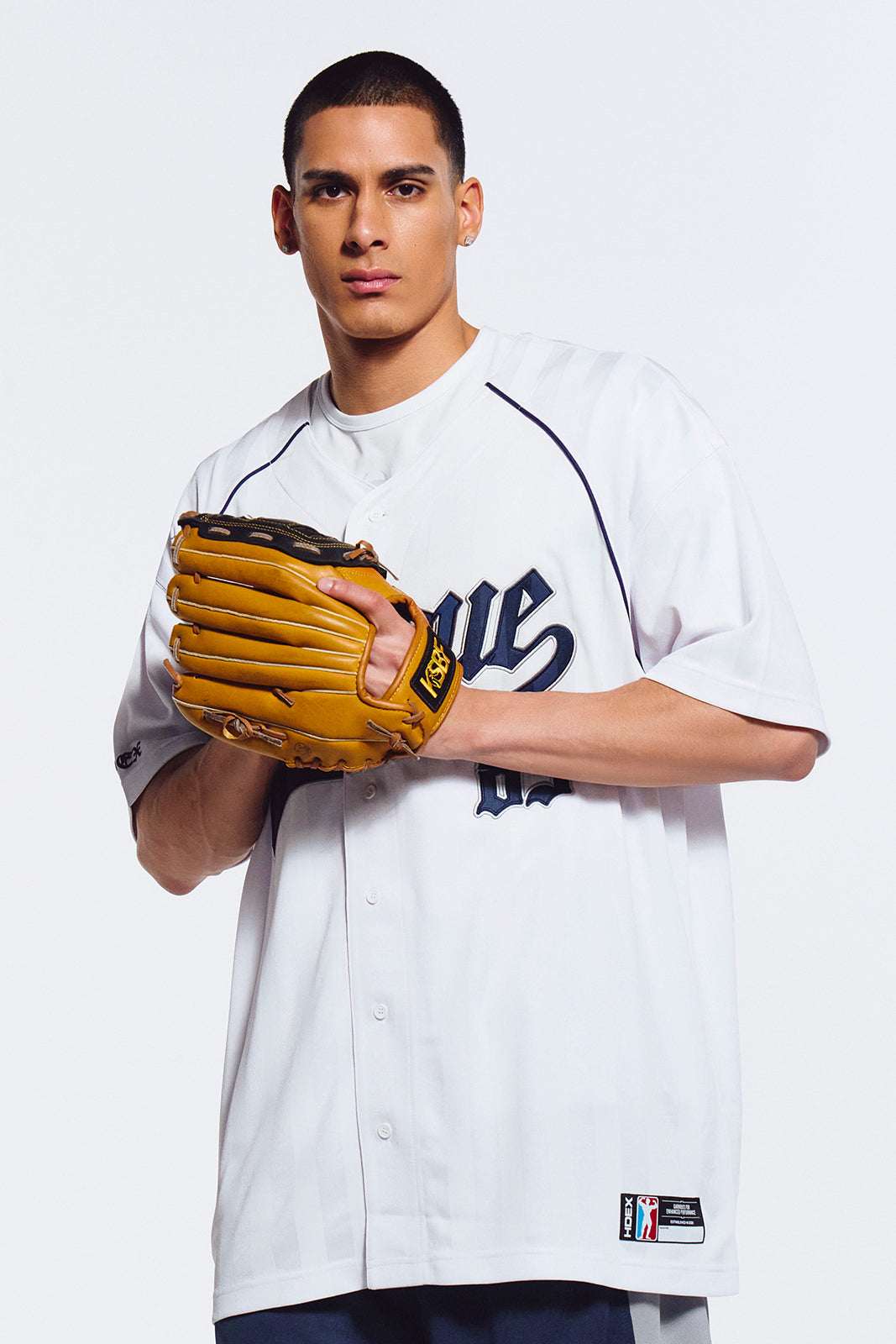HDEX League 85 Baseball Jersey White