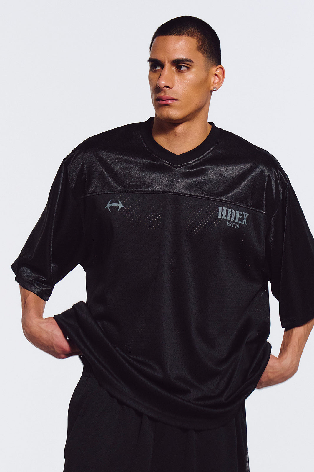HDEX Core Rugby Over Fit Short Sleeve Black
