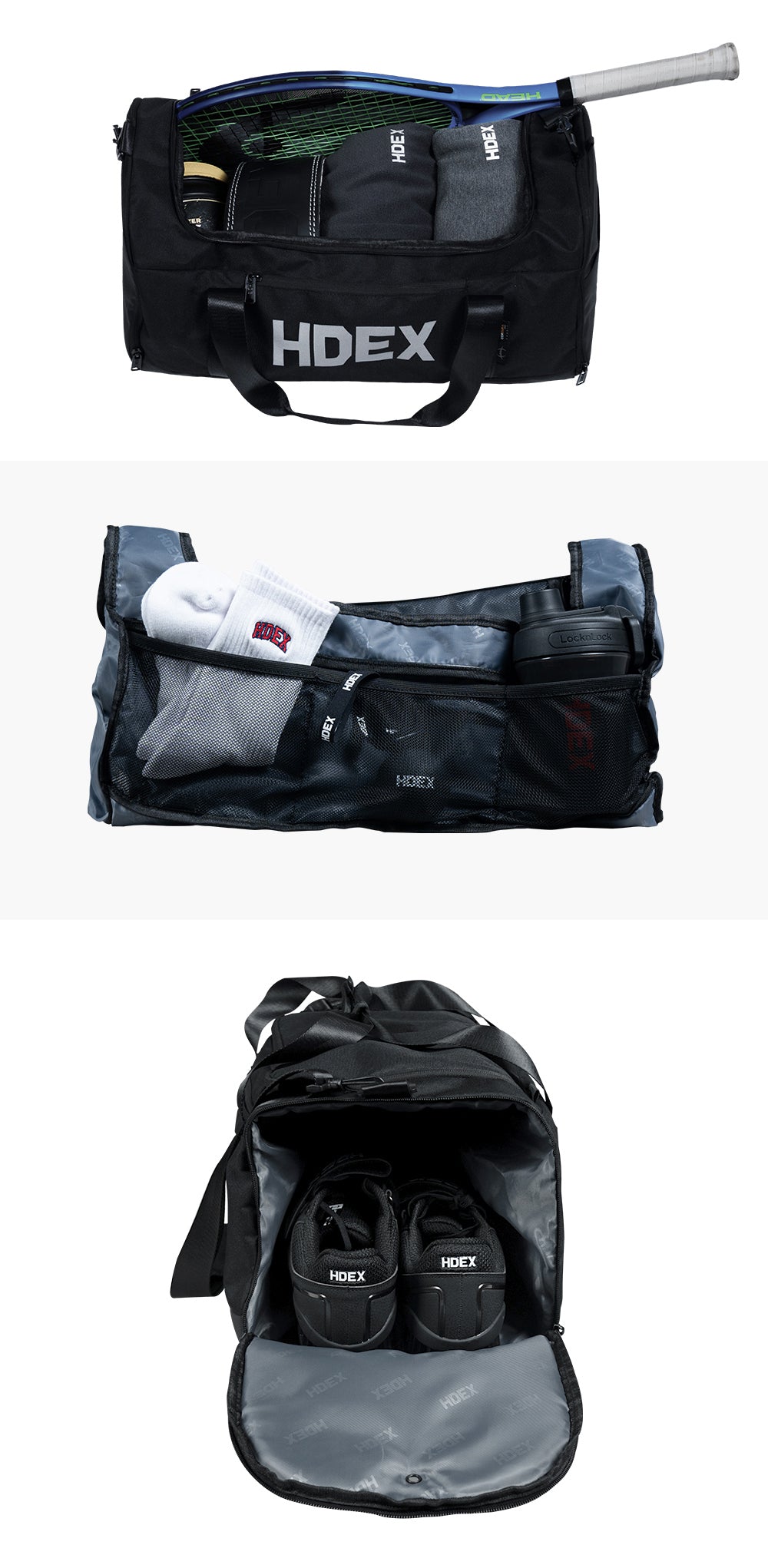 HDEX Intense Cordura Duffle Bag (Black)
