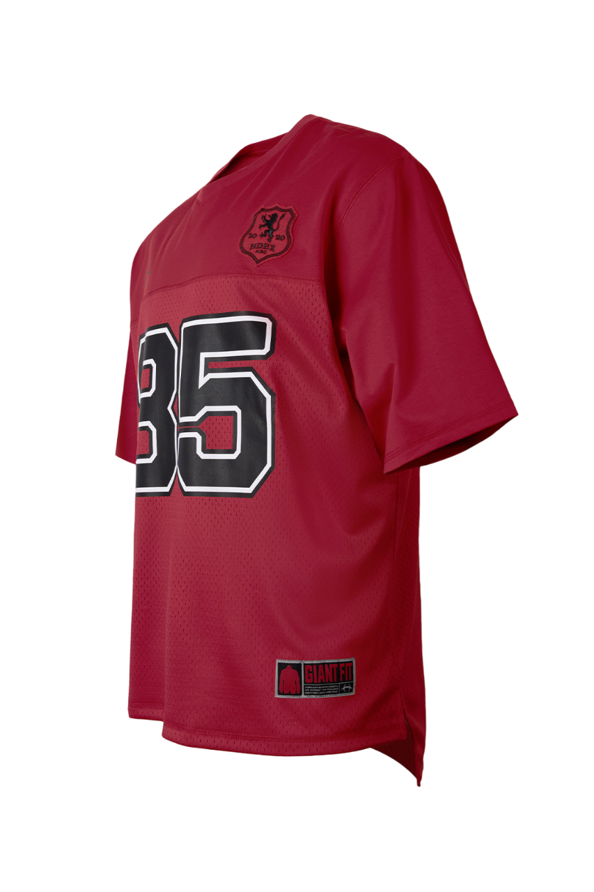 HDEX Rugby Jersey Mesh Short Sleeve Red