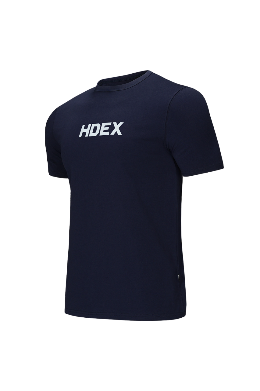 HDEX Main Logo Air Muscle Fit Short Sleeve Black