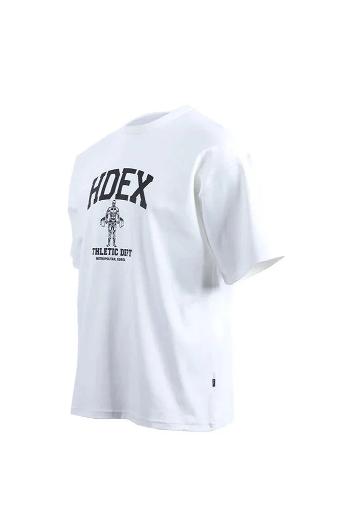 HDEX Compression Overfit Short Sleeve T-Shirt White