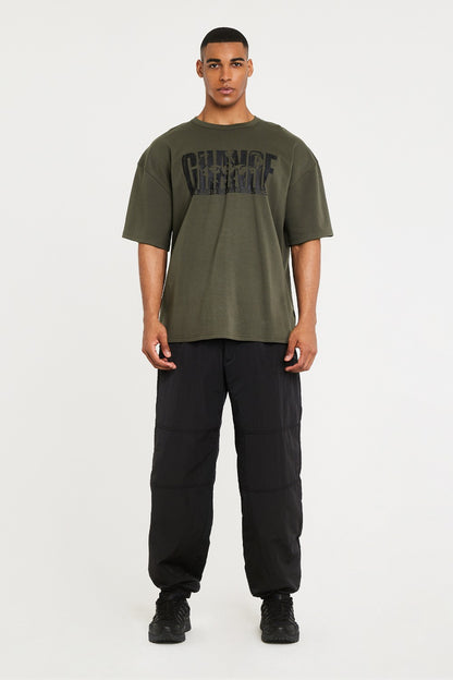 HDEX Change Over Fit Short Sleeve Khaki