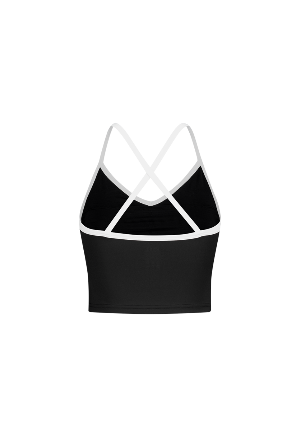 HDEX Baju Korea Olahraga Light Support Daily Crop Bra Top Black Wanita Fitness